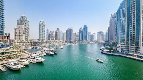 Iconic Marina Stay! Cayan Tower 2BR, Dubaj (fotografie 10)