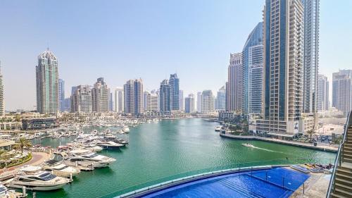 Iconic Marina Stay! Cayan Tower 2BR, Dubaj (fotografie 8)
