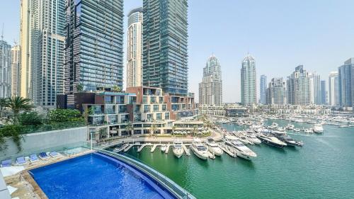 Iconic Marina Stay! Cayan Tower 2BR, Dubaj (fotografie 7)