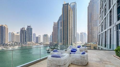 Iconic Marina Stay! Cayan Tower 2BR, Dubaj (fotografie 6)