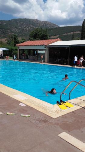 Peldbaseins, Kleitor Stone Villa-Peloponnese Getaway in Kleitoria (Akhaia)