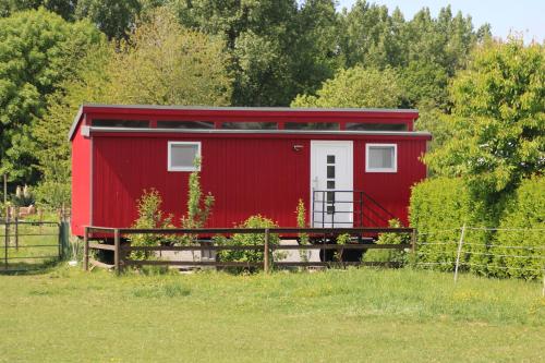 Vista exterior, Schlafwagen Domblick Moerenhof Xanten in Xanten