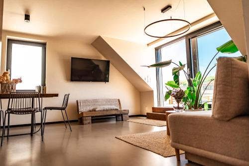 Prázdninová rezidence - vilabyt s terasou a výhledem na zámek (Prazdninova rezidence - vilabyt s terasou a vyhledem na zamek) in Mikulov