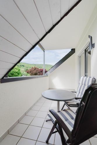 balkon/terras, Roussel Hotel Restaurant in Bernkastel-Kues