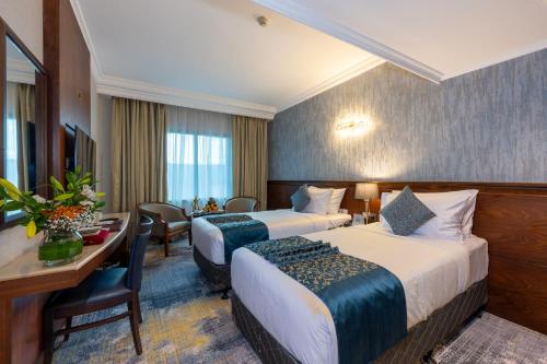 Chambre avec 2 lits