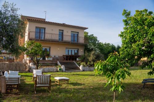 L'Ametller, casa Empordà, jardí, barbacoa, vistes gîte à louer el Mas Pau