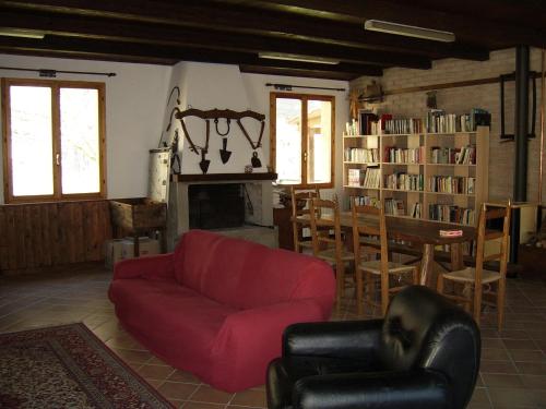 共用Lounge/電視區, Agriturismo Mulino di Culmolle in 巴努戴羅曼格那