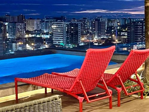 Sky 817 | Piscina | Academia | 150m da praia, Масейо (фото 6)