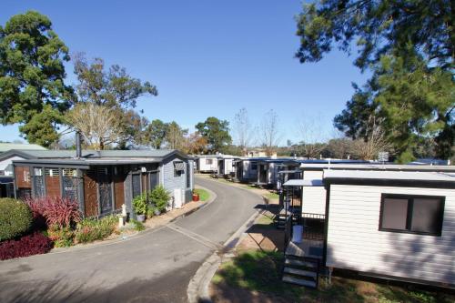 Exterior view, Camden Holiday Park in South Western Sydney