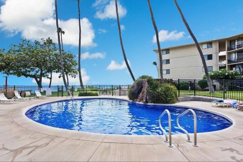 Experience oceanfront luxury at Kanai A Nalu 209, a Spacious 2-Bd/2Ba condo, AC in Maalaea (HI)
