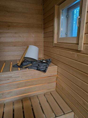 Sauna, Parimokki Kaarni - 1km Yllaksen rinteisiin in Yllasjarvi