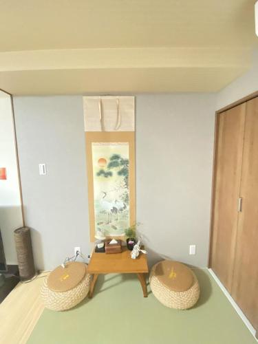 Sun生A号棟102室 直达关西机场 电梯公寓 采光良好 仅2站到难波 直达梅田心斋桥天王寺 附带私人厨房, Osaka