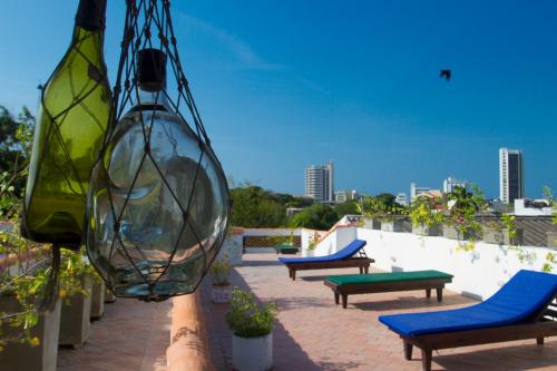 Balcony/terrace, Casa Pizarro Hotel Boutique in Getsemani