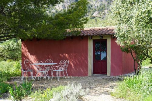 Le Cabanon des oliviers chambre d'hôte Le Barroux