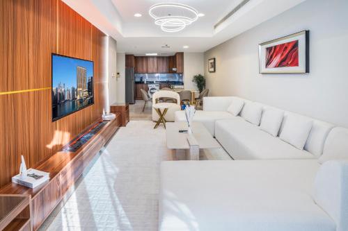13P- Modern Sea View Apartment Dubai Marina Princess Tower, Dubaj (fotografie 7)