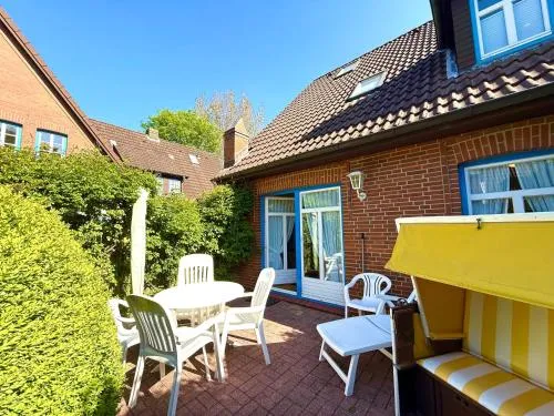 Efeublatt in Wyk auf Föhr, Deutschland