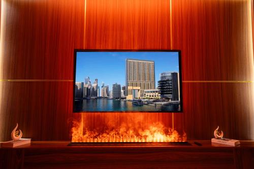 13P- Modern Sea View Apartment Dubai Marina Princess Tower, Dubaj (fotografie 9)