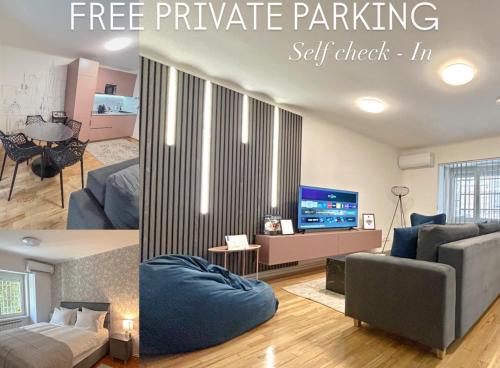 CityTales - Sarajevo Center Apartments - Free Parking - 1 Apartment with one Bedroom & 1 Deluxe Stud