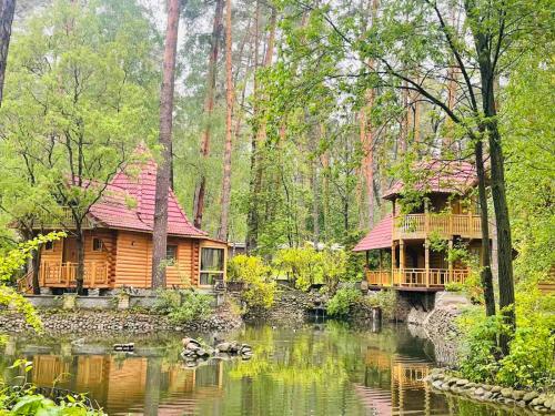 Ethno Complex Ukrayinske Selo in Buzova