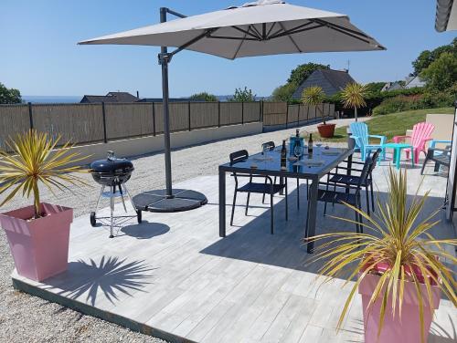 Villa Roz Veur in Trelannec