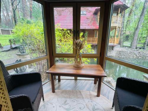 Ethno Complex Ukrayinske Selo in Buzova