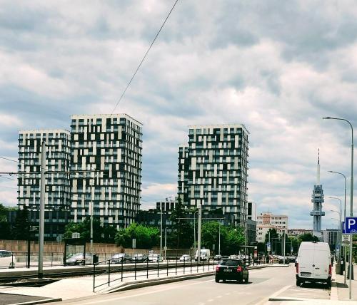 Modern apartment with parking, Prague