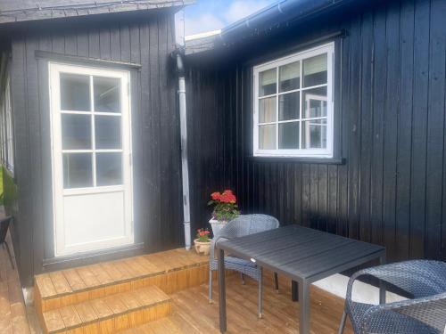 Balkong/terasse, Cosy house with stunning view in Sørvágur