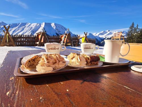 ห้องอาหาร, Chalet Zur Rose in Berwang bij de piste in เบอร์วัง