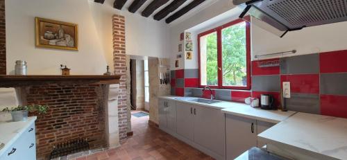 Konyha, Domaine de la Ferme de Tumbrel in Neuville Bosc