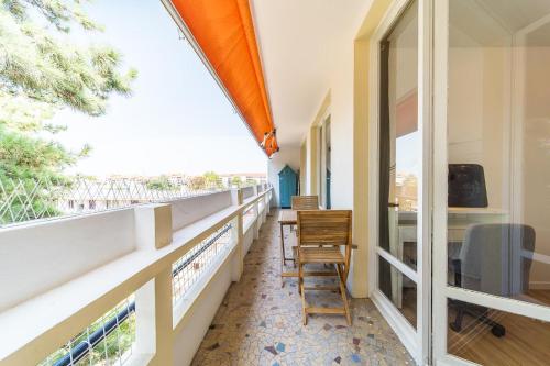T5 balcony Parking 10 min Eurexpo -Stade-ldlc in Bron