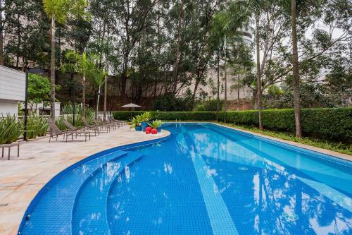 スイミングプール, IP3 - Bhaus Loft Duplex Morumbi - Black & White - 50m2 - Linda Vista 13o andar - Academia - Piscina  in ヴィーラ アンドラデ