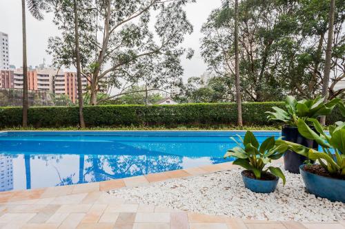 スイミングプール, IP3 - Bhaus Loft Duplex Morumbi - Black & White - 50m2 - Linda Vista 13o andar - Academia - Piscina  in ヴィーラ アンドラデ