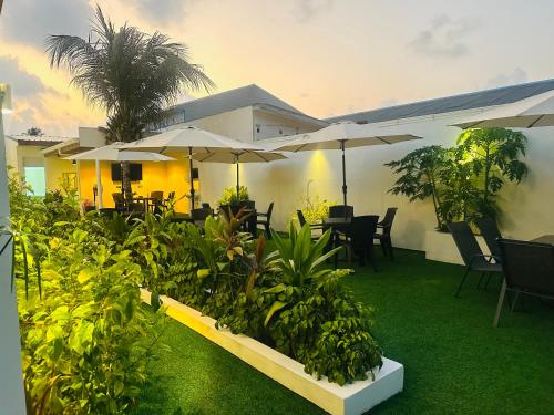 A szálláshely kívülről, Handhuvaru Maldives in Shaviyani korallzátony
