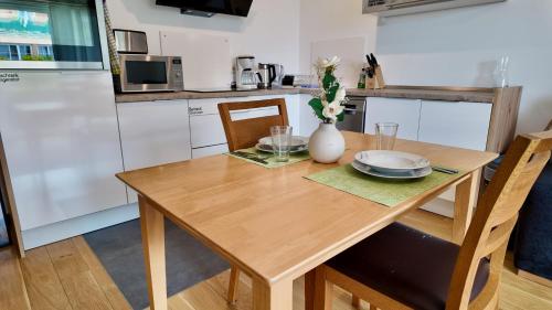 厨房, Modern Apartment, central in Bad Aibling in 巴特艾布灵