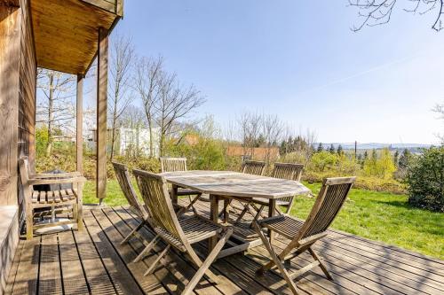 Ecolodge contemporain nature et vue in Hommert