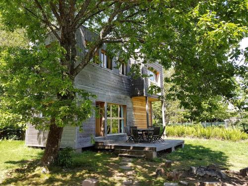 Ecolodge contemporain nature et vue in Hommert
