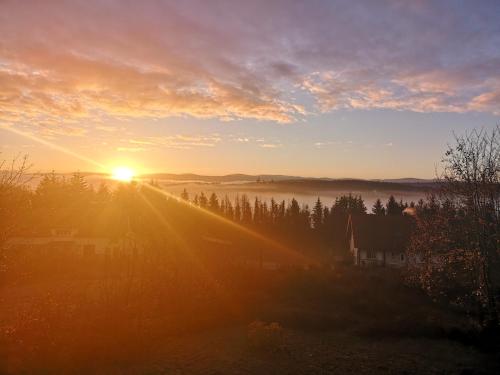 Ecolodge contemporain nature et vue in Hommert
