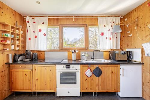 Ecolodge contemporain nature et vue in Hommert