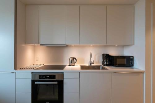 Cozy 9th Floor Apartment in Vesterbro, Kodaň (fotografie 10)