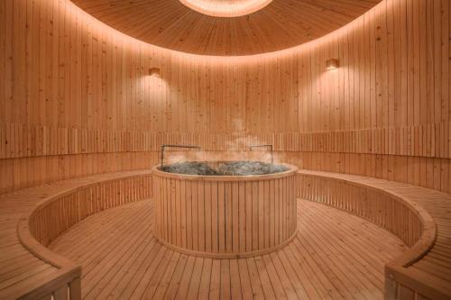 Szauna, CalmStay swanlake Ecopark in Van Giang