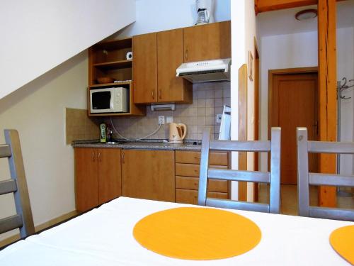 Kitchen, Pension Terezka in Frymburk