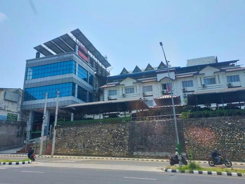 Unterkunft von außen, Landmark Narayani in Chitwan