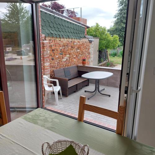 Balkon/terasa, Ferienwohnung Schwerin, ruhig und zentral in West-stadt