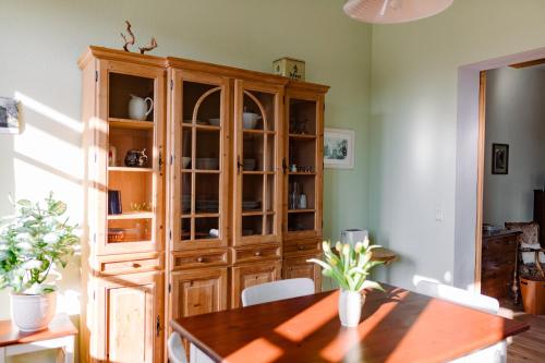 廚房, Ferienwohnung Schloss Fischbach in 埃伯恩