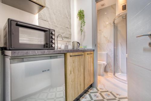 Studio apartment 4 with kitchenette at the New Casa Vittoria by SF HOMES in 科斯皮夸