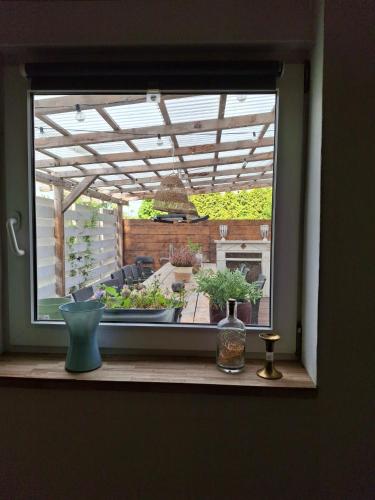 Balkons/terase, Ferienwohnung altes Umspannwerk in Stassfurt