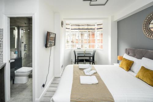 NEW Sleek & Modern Studio in the Heart of Chelsea, Londýn (fotografie 5)