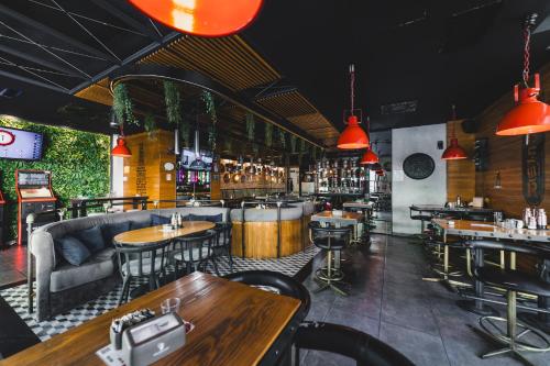 Étterem, Hotel 219 Budva in Velji Vinogradi