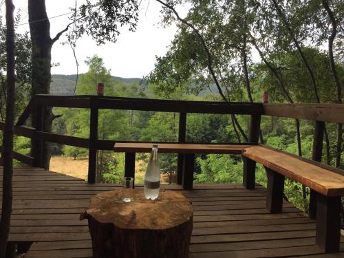 Hermosa Cabaña Rústica Bosque Ámbar