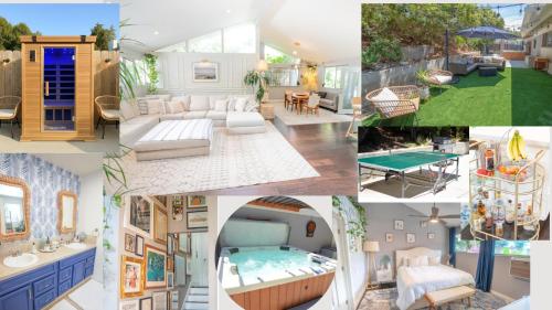 Large House with jacuzzi, backyard & ping pong in San Diego, USA